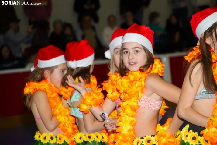 Exhibición Navidad CD Patín. Evelyn Amaguaya.