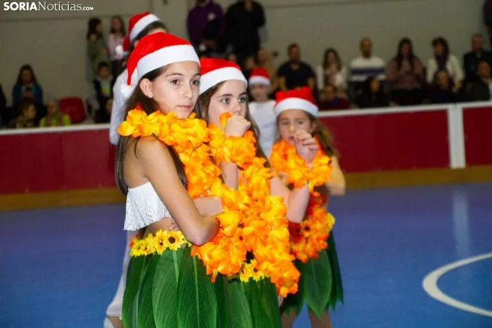 Exhibición Navidad CD Patín. Evelyn Amaguaya.