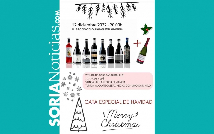 El lunes, cita navideña en el Club de Catas del Casino