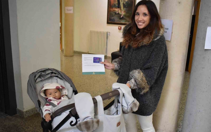 Cambio de lugar para la recogida del cheque bebé provincial