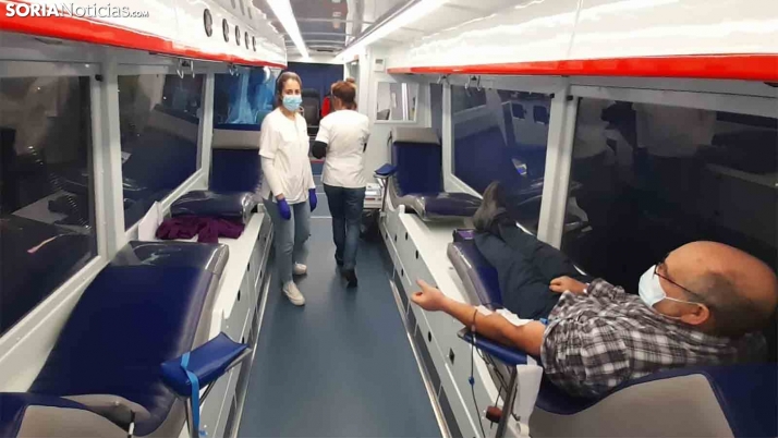 Las reservas sanguíneas de A+ y 0-, en niveles rojos