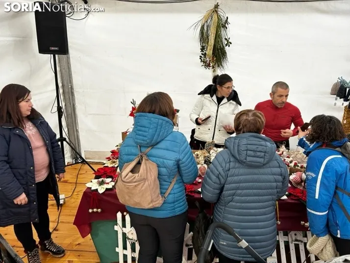 Fotos: arranca la Feria de Acebo en Oncala con mucha expectaci&oacute;n