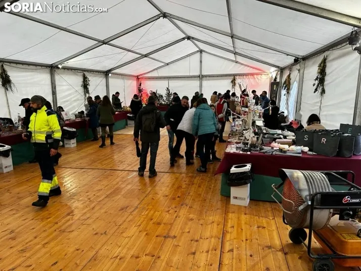 Fotos: arranca la Feria de Acebo en Oncala con mucha expectaci&oacute;n