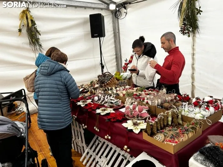 Fotos: arranca la Feria de Acebo en Oncala con mucha expectaci&oacute;n