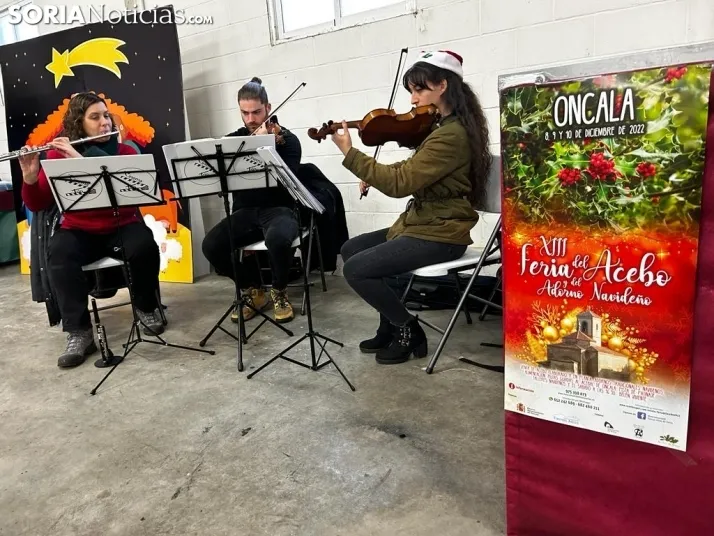 Fotos: arranca la Feria de Acebo en Oncala con mucha expectaci&oacute;n