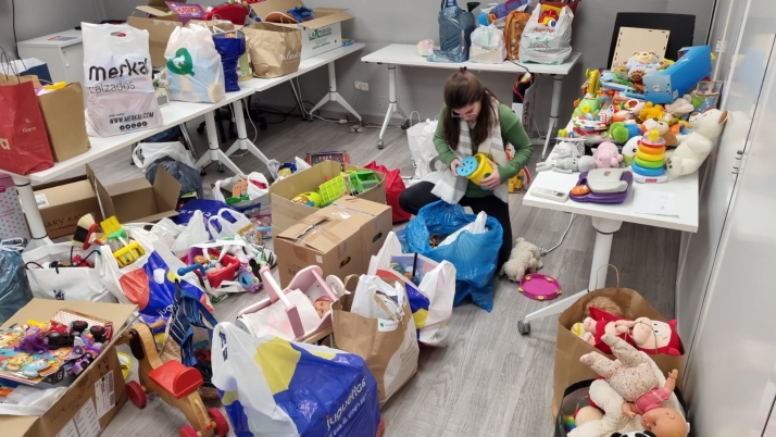 Ensenia y Soria Noticias finalizan su recogida solidaria con 1.500 juguetes