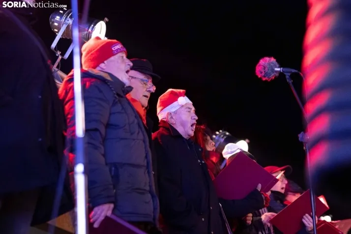 En im&aacute;genes: el encendido navide&ntilde;o deja fr&iacute;o a Soria&nbsp;
