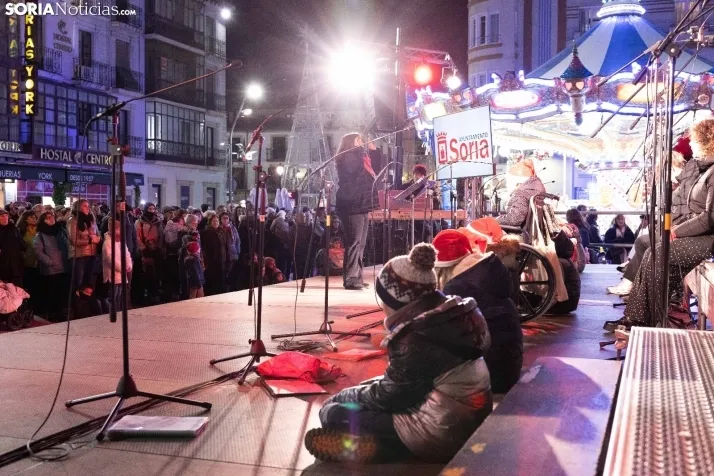 En im&aacute;genes: el encendido navide&ntilde;o deja fr&iacute;o a Soria&nbsp;