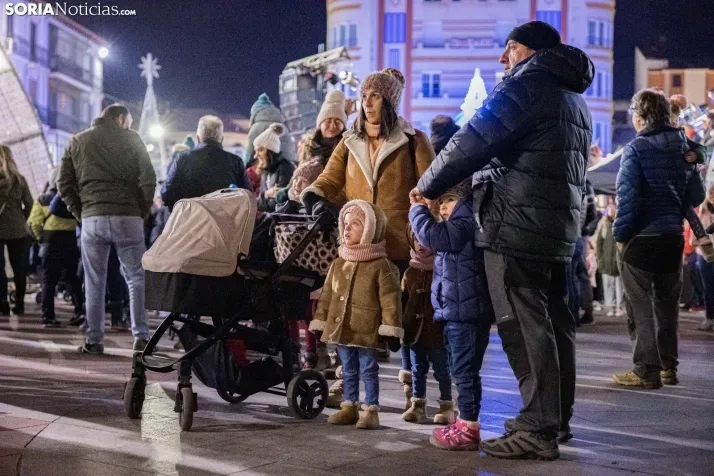 En im&aacute;genes: el encendido navide&ntilde;o deja fr&iacute;o a Soria&nbsp;