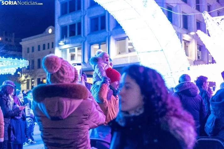 En im&aacute;genes: el encendido navide&ntilde;o deja fr&iacute;o a Soria&nbsp;