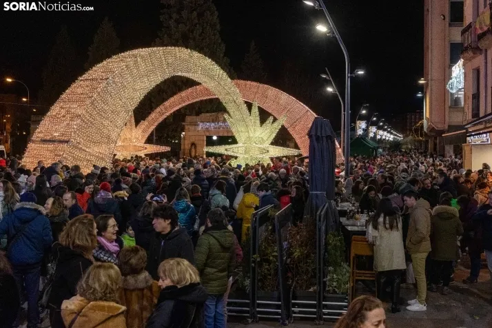 En im&aacute;genes: el encendido navide&ntilde;o deja fr&iacute;o a Soria&nbsp;
