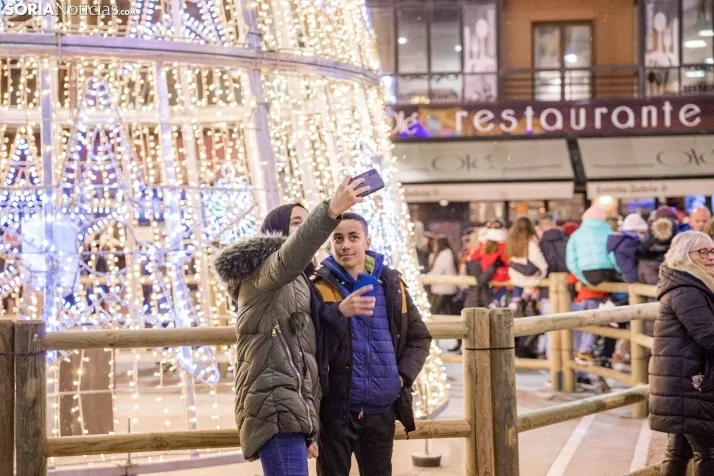 En im&aacute;genes: el encendido navide&ntilde;o deja fr&iacute;o a Soria&nbsp;