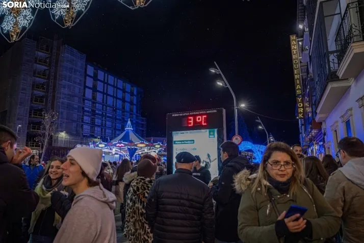 En im&aacute;genes: el encendido navide&ntilde;o deja fr&iacute;o a Soria&nbsp;