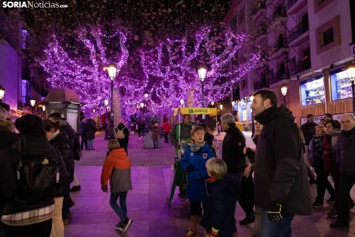 En im&aacute;genes: el encendido navide&ntilde;o deja fr&iacute;o a Soria&nbsp;