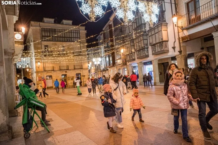 En im&aacute;genes: el encendido navide&ntilde;o deja fr&iacute;o a Soria&nbsp;