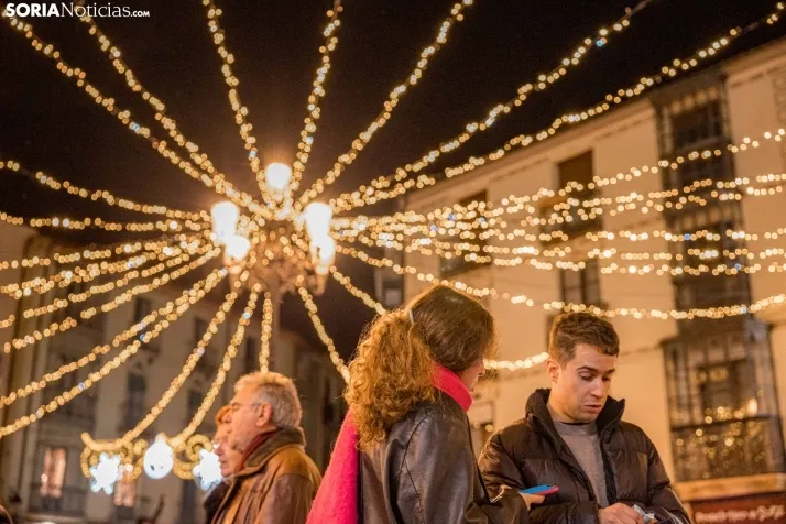 En im&aacute;genes: el encendido navide&ntilde;o deja fr&iacute;o a Soria&nbsp;