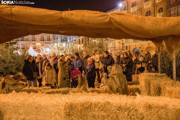 En im&aacute;genes: el encendido navide&ntilde;o deja fr&iacute;o a Soria&nbsp;