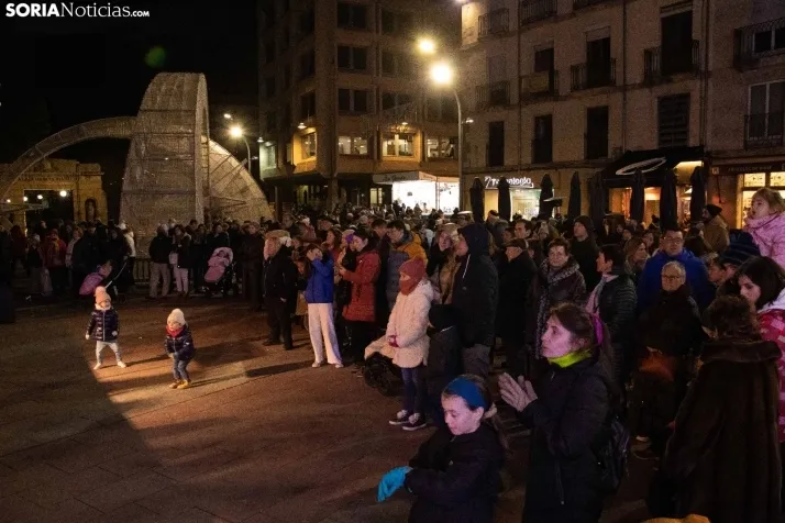 En im&aacute;genes: el encendido navide&ntilde;o deja fr&iacute;o a Soria&nbsp;
