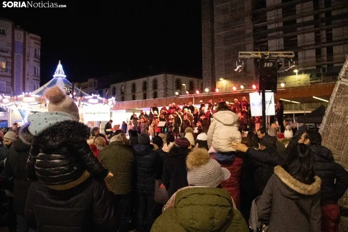 En im&aacute;genes: el encendido navide&ntilde;o deja fr&iacute;o a Soria&nbsp;