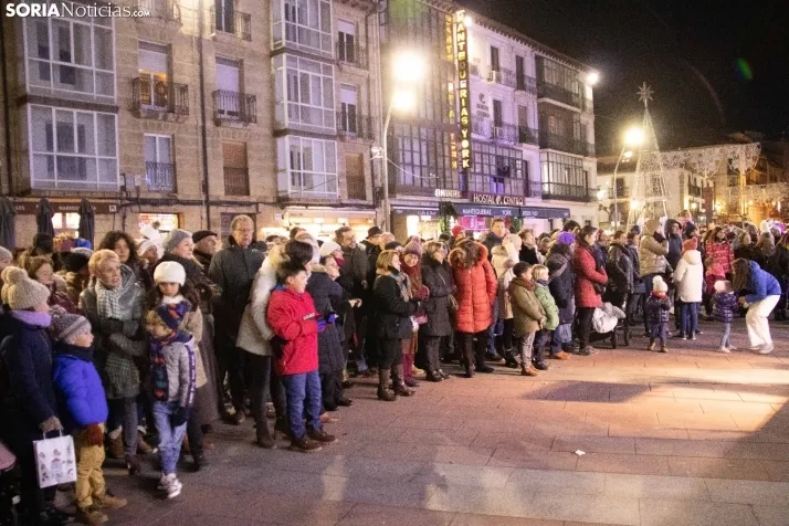 En im&aacute;genes: el encendido navide&ntilde;o deja fr&iacute;o a Soria&nbsp;