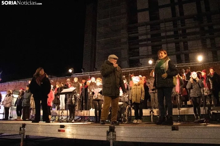 En im&aacute;genes: el encendido navide&ntilde;o deja fr&iacute;o a Soria&nbsp;