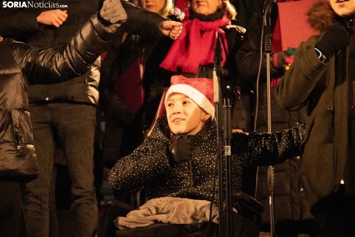 En im&aacute;genes: el encendido navide&ntilde;o deja fr&iacute;o a Soria&nbsp;