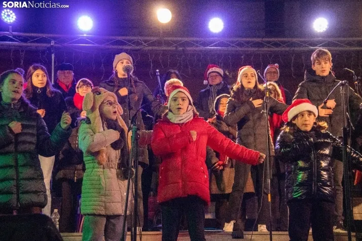 En im&aacute;genes: el encendido navide&ntilde;o deja fr&iacute;o a Soria&nbsp;