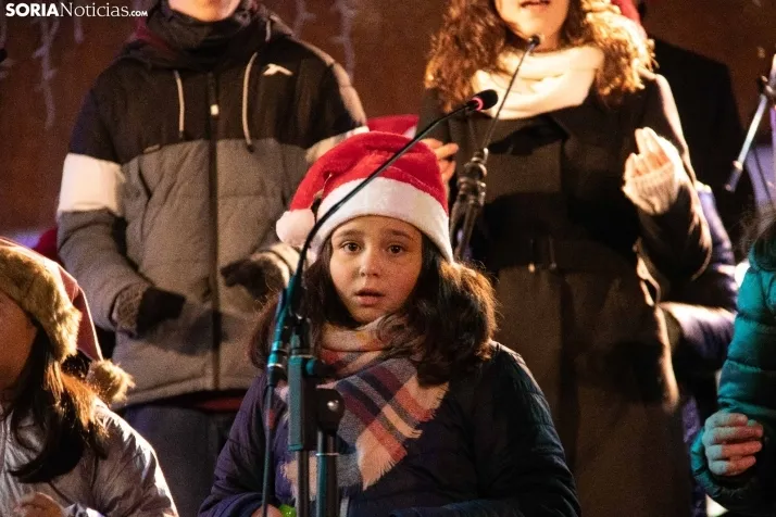 En im&aacute;genes: el encendido navide&ntilde;o deja fr&iacute;o a Soria&nbsp;