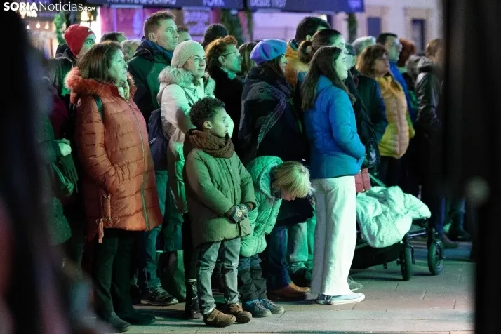 En im&aacute;genes: el encendido navide&ntilde;o deja fr&iacute;o a Soria&nbsp;