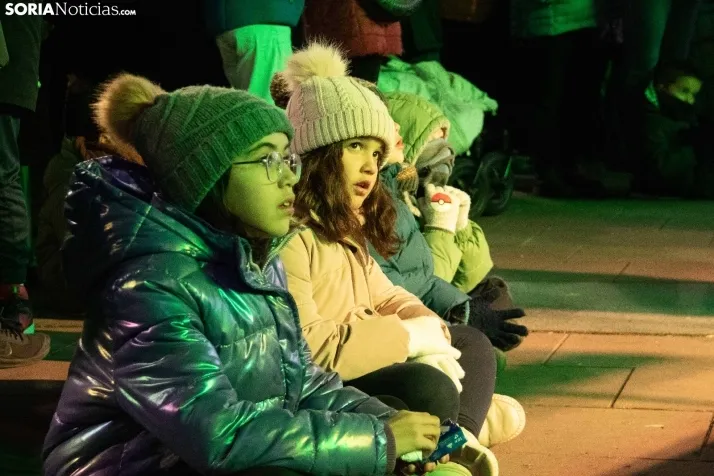 En im&aacute;genes: el encendido navide&ntilde;o deja fr&iacute;o a Soria&nbsp;