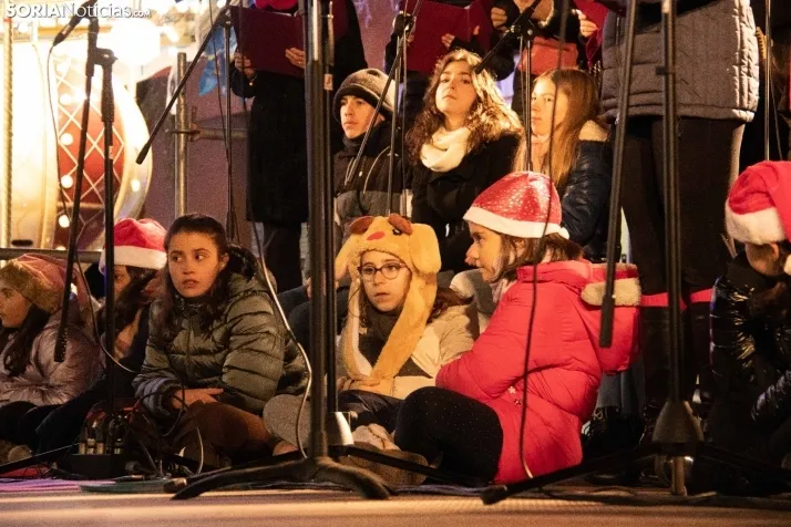En im&aacute;genes: el encendido navide&ntilde;o deja fr&iacute;o a Soria&nbsp;