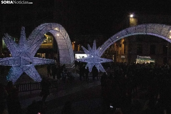 En im&aacute;genes: el encendido navide&ntilde;o deja fr&iacute;o a Soria&nbsp;