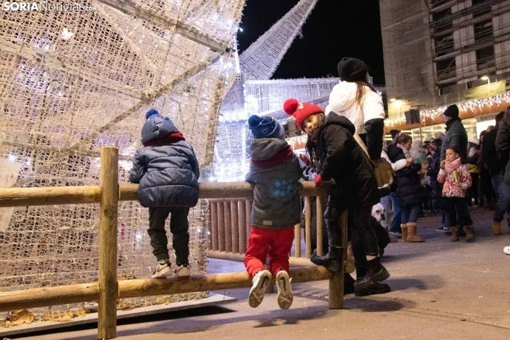 En im&aacute;genes: el encendido navide&ntilde;o deja fr&iacute;o a Soria&nbsp;