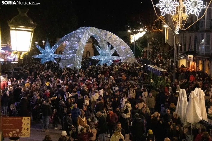 En im&aacute;genes: el encendido navide&ntilde;o deja fr&iacute;o a Soria&nbsp;