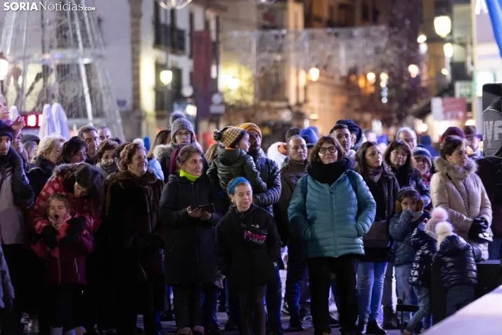 En im&aacute;genes: el encendido navide&ntilde;o deja fr&iacute;o a Soria&nbsp;