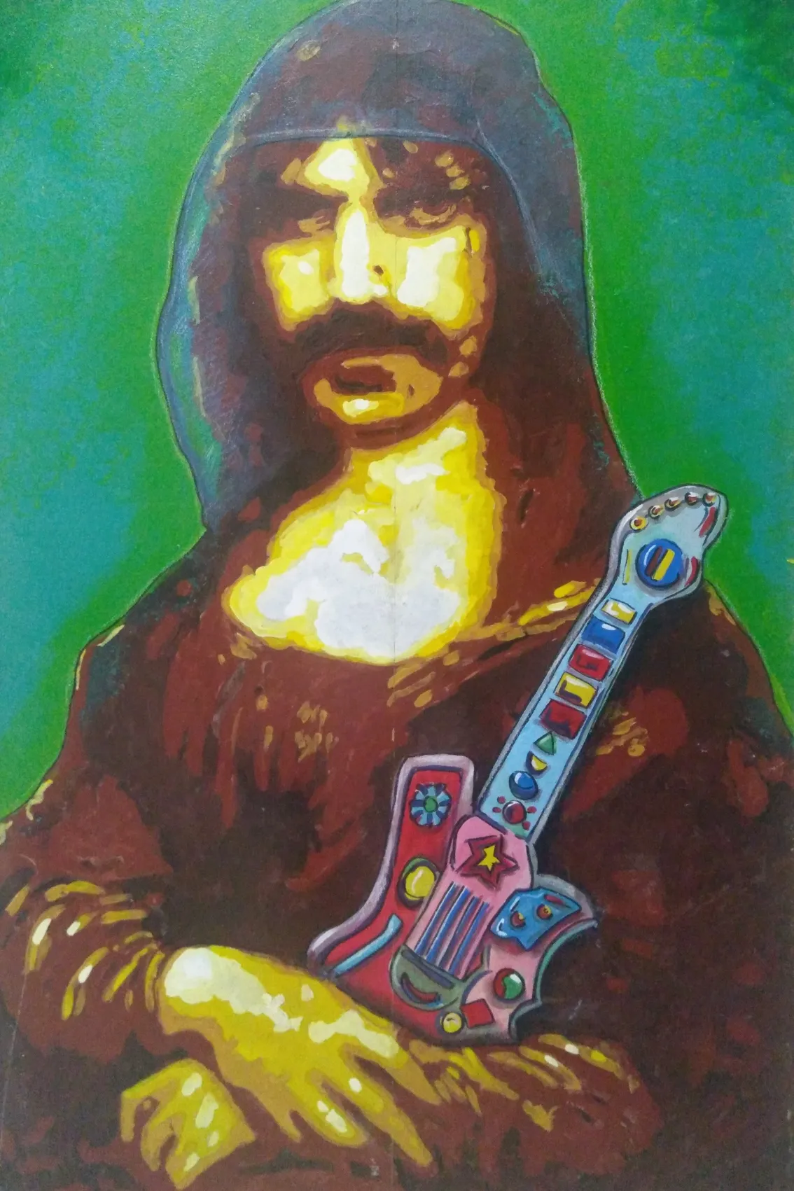 Foto 2 - Quique Bastida vuelve a sorprender con sus pinturas coloristas, divertidas y provocadoras