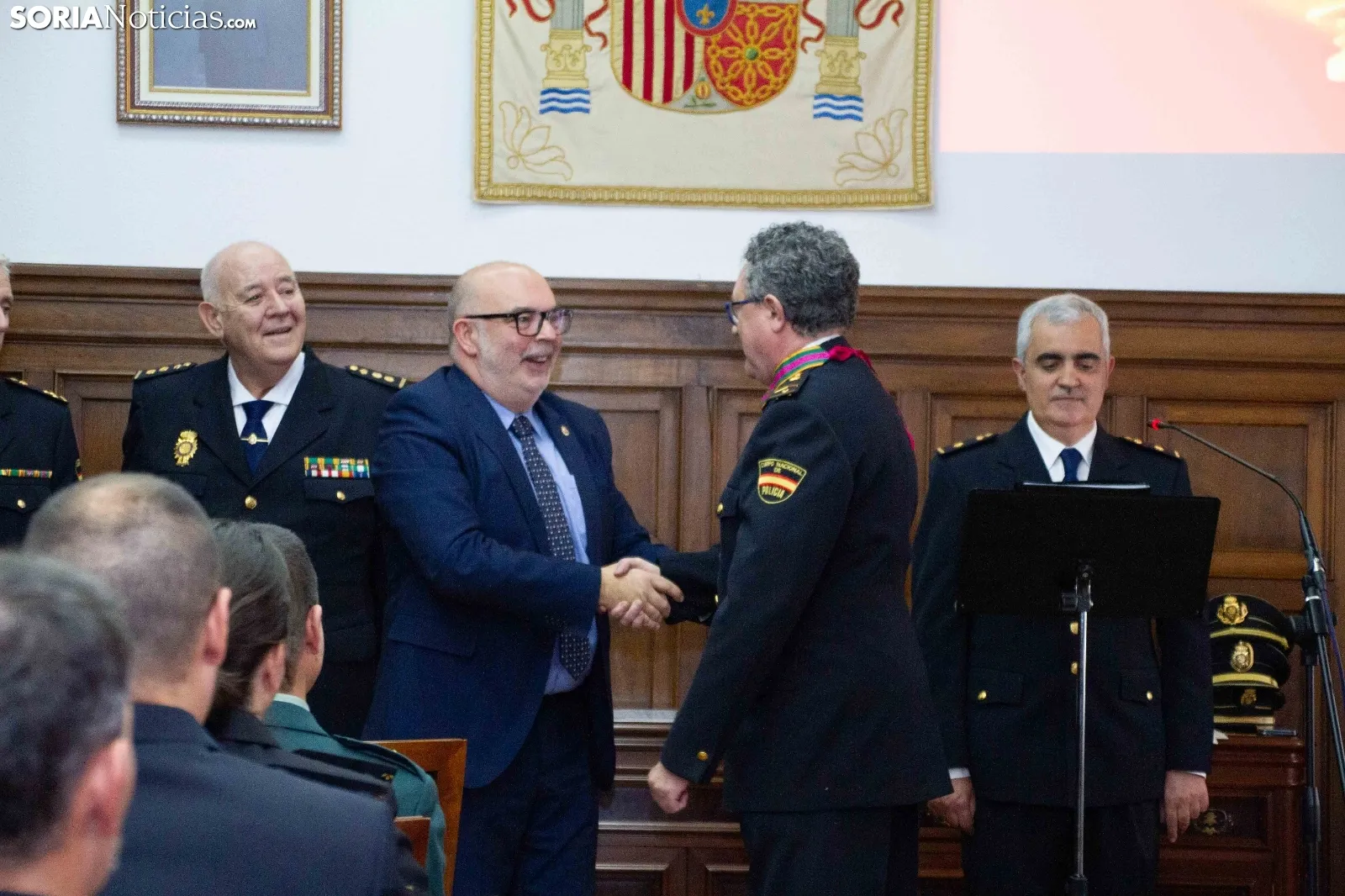 Foto 2 - La Polic&iacute;a Nacional en Soria conmemora el 199 aniversario de su creaci&oacute;n