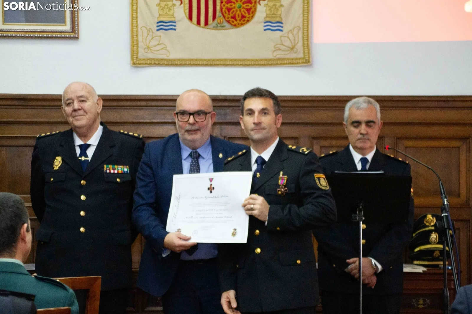 Foto 7 - La Polic&iacute;a Nacional en Soria conmemora el 199 aniversario de su creaci&oacute;n