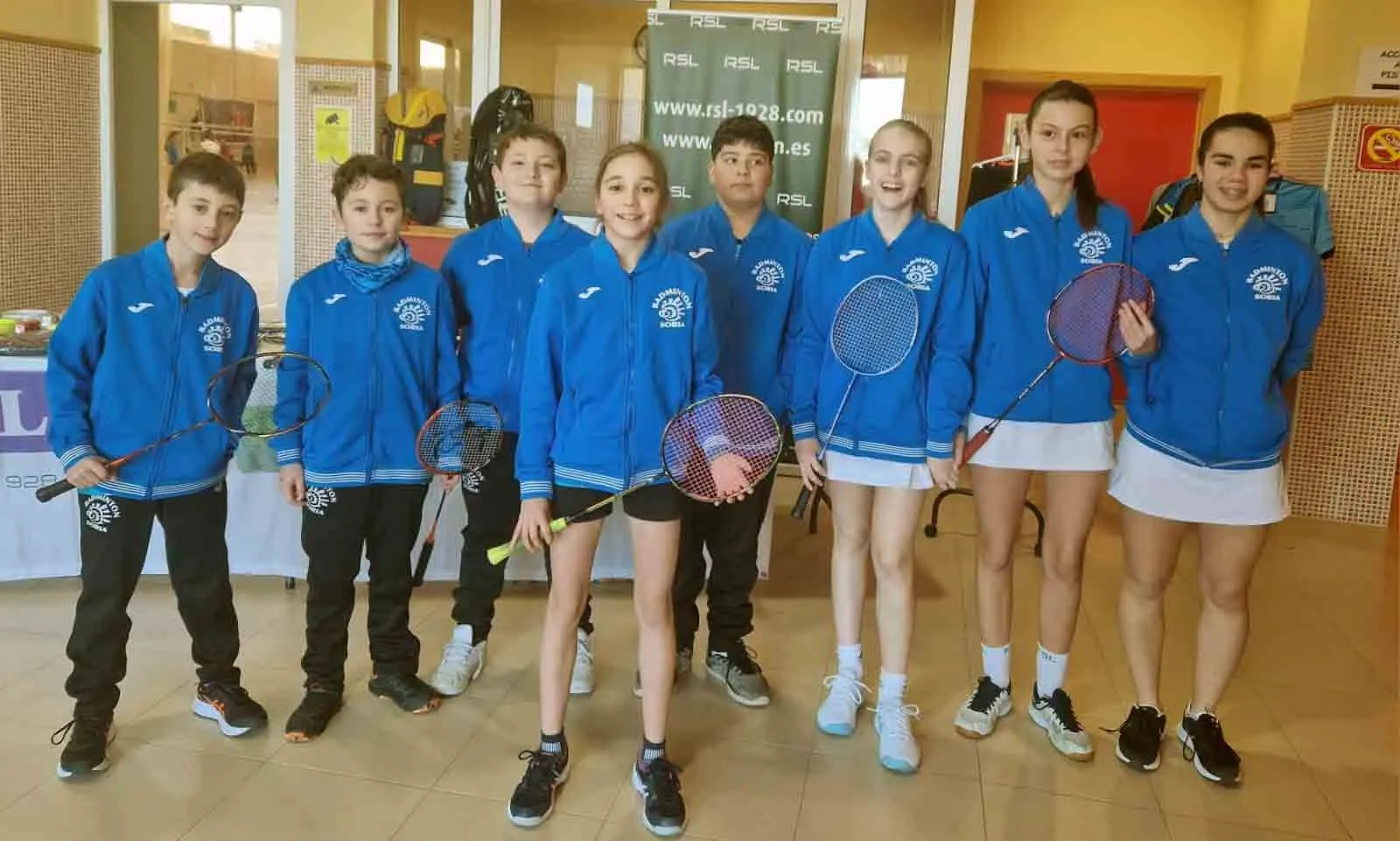 Las promesas del club en Alfajrín. /CBS