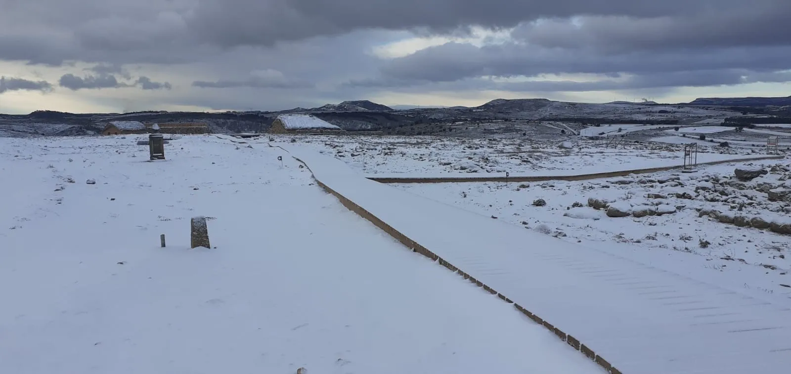 Foto 2 - Soria: La nieve deja a 273 alumnos sin colegio 