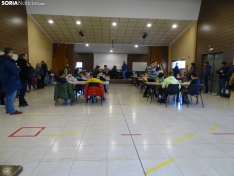 Una imagen del centro cívico de Camaretas esta mañana de sábado. /SN