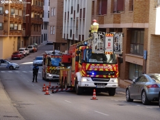 Una imagen de la intevención esta tarde de viernes. /SN