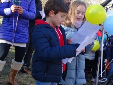 Una imagen de los escolares hoy en la Dehesa. /SN