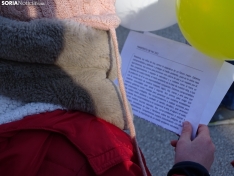 Una imagen de los escolares hoy en la Dehesa. /SN
