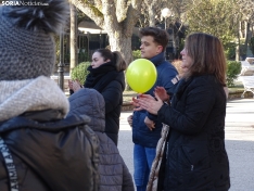 Una imagen de los escolares hoy en la Dehesa. /SN
