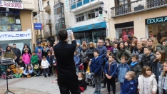 Fotos: Soria se viste de 'Hogwarts' con numerosas actuaciones m&aacute;gicas en sus calles