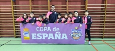 Foto 3 - Las cadetes del Sporting Santo Domingo se proclaman campeonas de la Copa de España