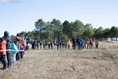GALERÍA | El sol ayuda al frío en Los Llamosos