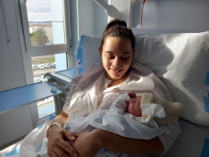 Foto 3 - Soria recibe al primer bebé del 2023 con la llegada de Ariadna Álvarez Tsvetkova