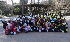 Una imagen de los escolares hoy en la Dehesa. /SN